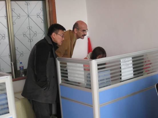 加拿大客商來(lái)海數(shù)公司組圖（2013年12月）